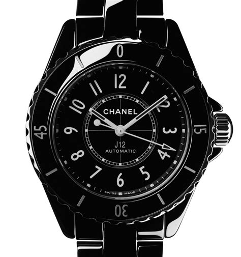 chanel j12 black ladies watch|Chanel new j12 watch price.